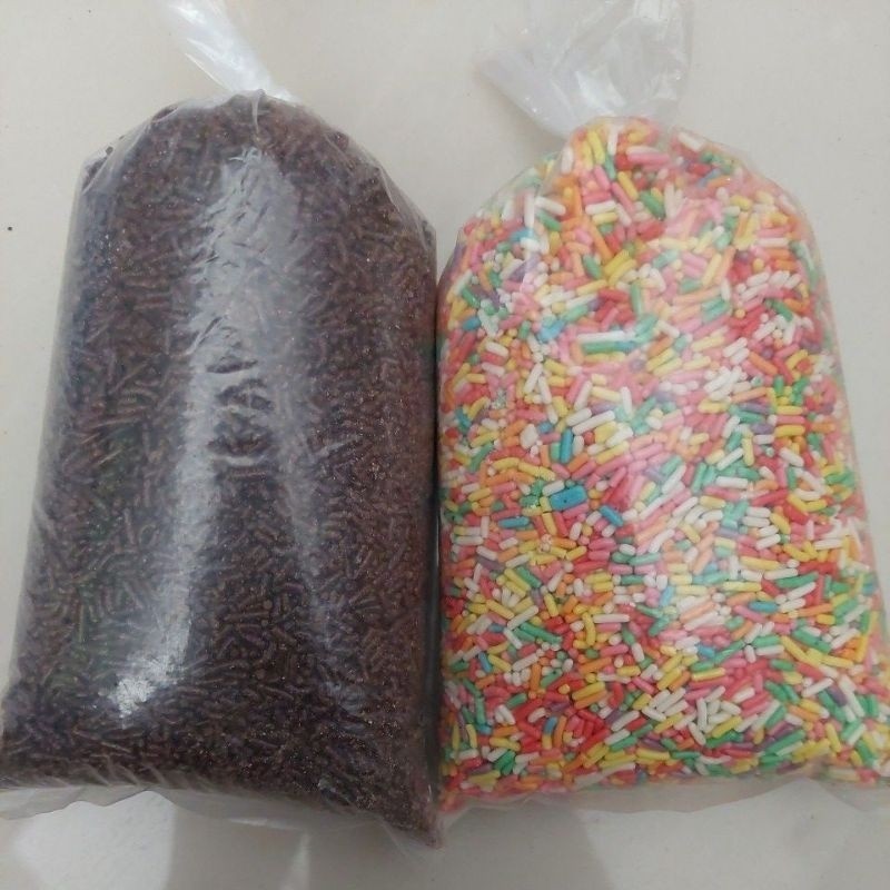 

MESES COKLAT BIASA,, MESES COKLAT BIASA WARNA WARNI REPACK 250GR