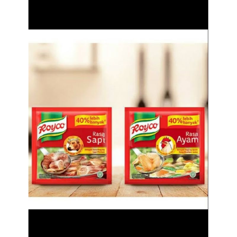 

roico ayam 1 sachet 9 gram.