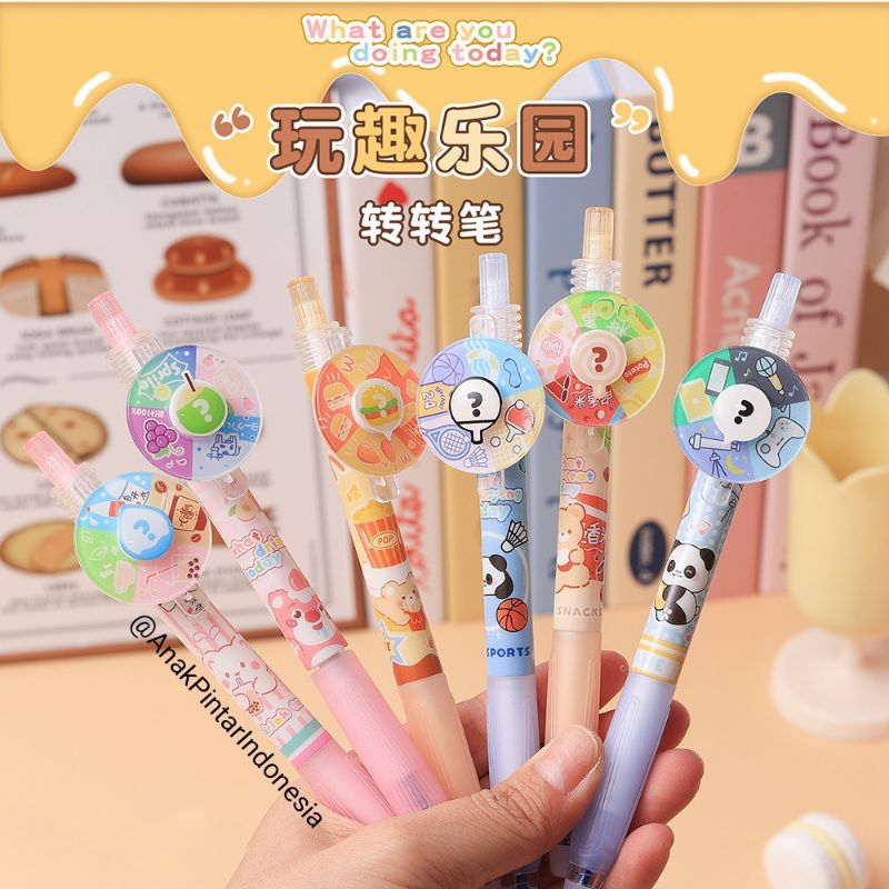 

BOLPEN WHAT ARE YOU DOING TODAY MAGIC WHEEL PEN [ A-3082 ]