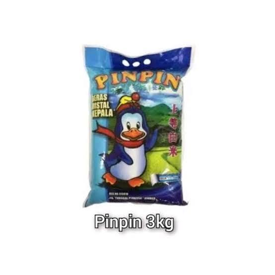 

Beras Pin Pin 3Kg dan lainnya