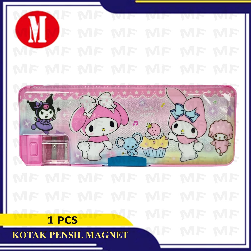 

Kotak Pensil Magnet Peruncing Kuromi 1 Pcs