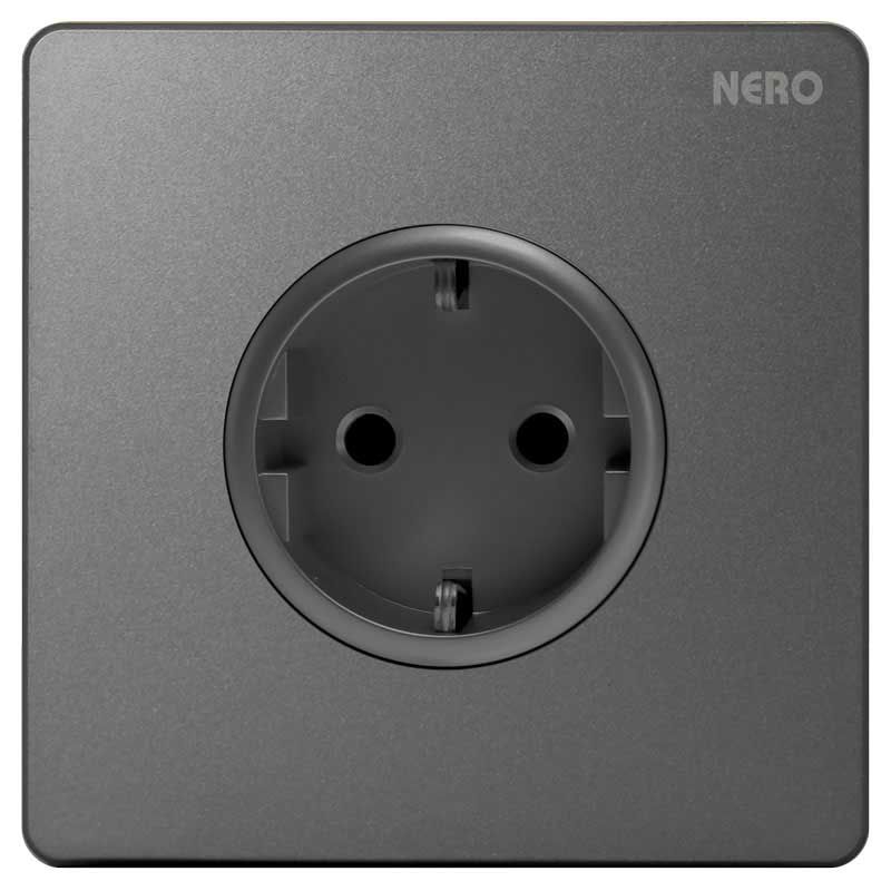 Nero Casa X216VG-GR Stop Kontak Schuko Socket