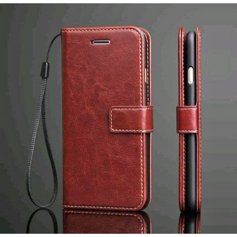 Cesing Samsung A9 pro dompet Hp flip cover kulit