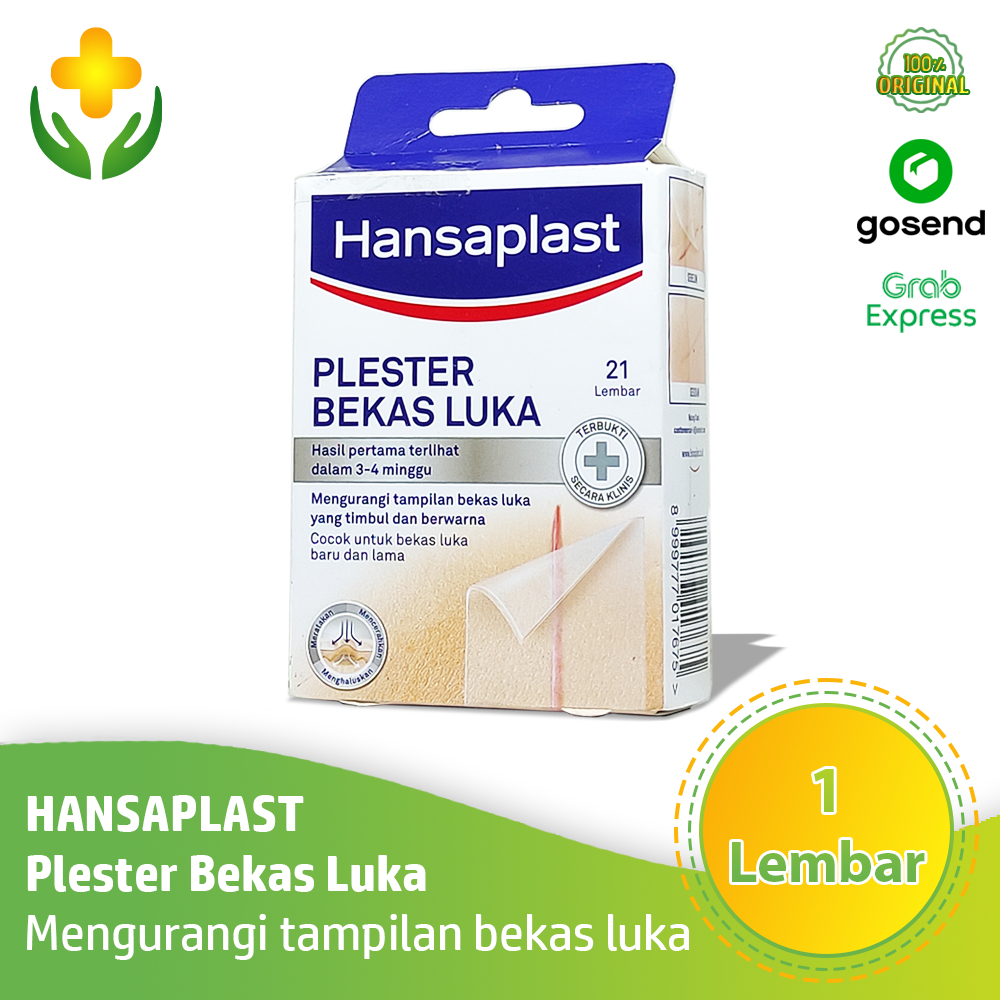 Hansaplast Plester Bekas Luka 1 Lembar Plester Bekas Luka Keloid