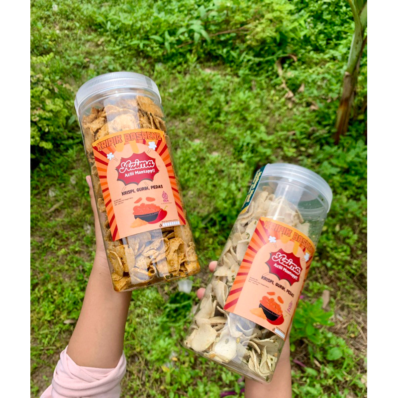 

Kripik Basreng Azima Hampers Lebaran Pedas Extra Daun Jeruk