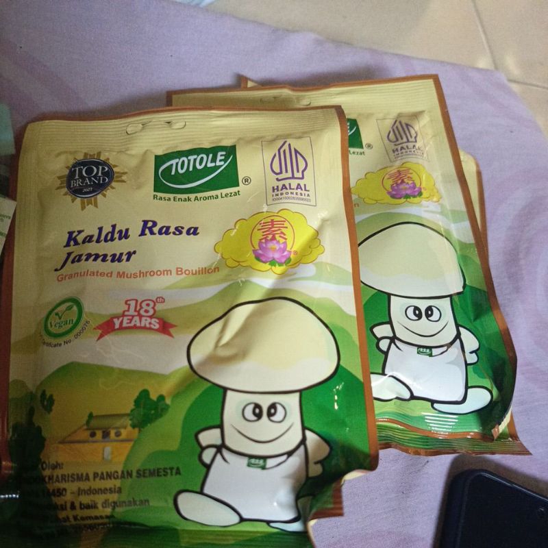 

totole kaldu rasa jamur