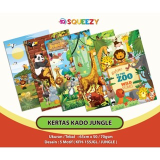

(1 PACK=50 LEMBAR- UKURAN 65X50) Kertas Kado Squeezy / kertas kado fancy / kertas kado murah/ Kertas kado MOTIF KARAKTER