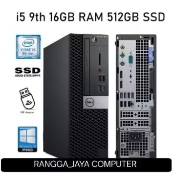 READY PC DELL 7070 CORE I5-9500 LIKE NEW MULUS MURAH MANTUL KWALITAS TERBAIK BERGARANSI