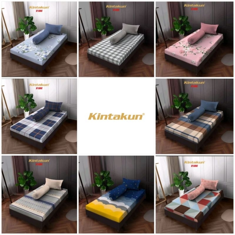 SPREI KINTAKUN 120x200 DLUXE SINGLE SIZE / SPREI KINTAKUN TERBARU / SPREI KINTAKUN TERMURAH / SPREI 