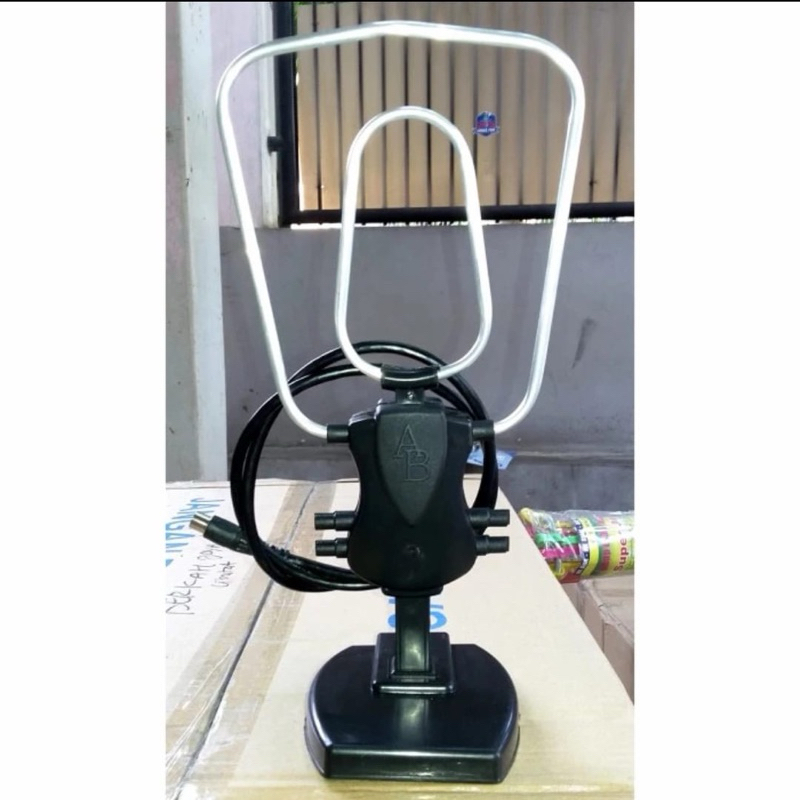Antena TV Indoor Digital Analog Jernih