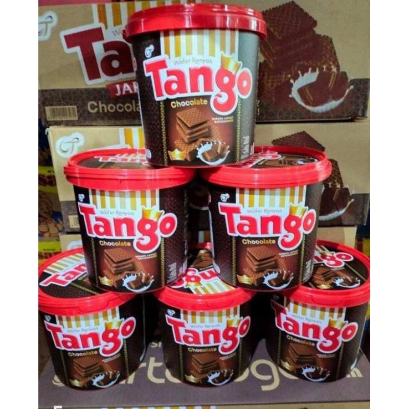 

WAFER TANGO KEMASAN JAR ISI 240GR RASA COKLAT