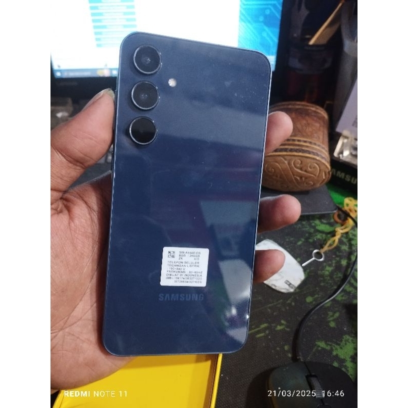 lcd samsung a55 ori cabutan