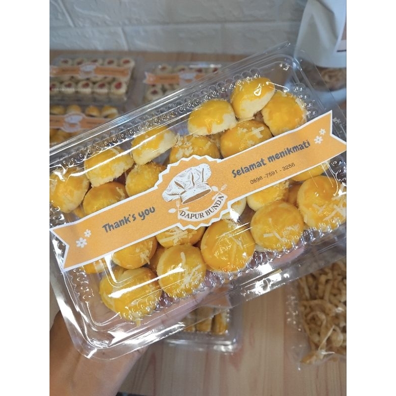 

Kue kering kemasan mika plastik