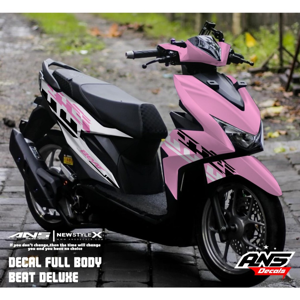 Decal stiker beat deluxe street 2020 2021 2022 2023 full body skotlet Honda beat deluxe street