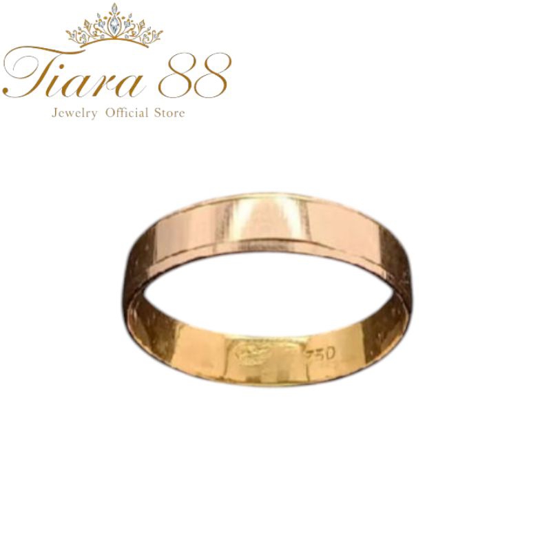 Cincin Nikah Cincin Emas 2 Gram Kadar 750