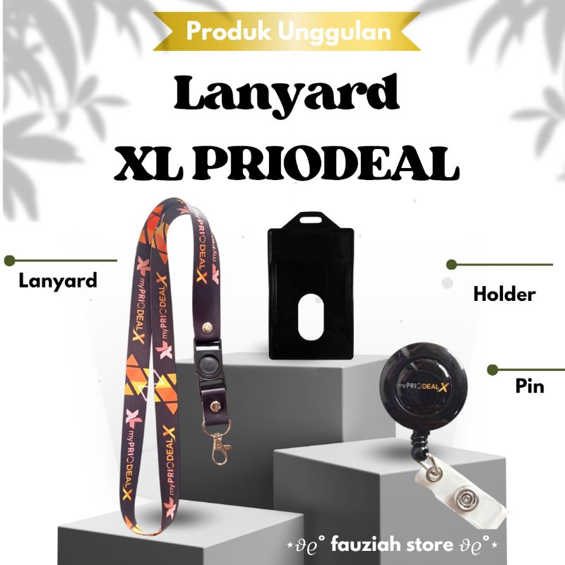 

READY! TALI ID CARD XL PRIODEAL / LANYARD XL PRIODEAL Termurah!!!
