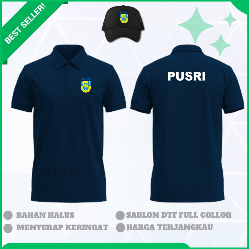 Baju Pusri Pupuk Sriwidjajaa Poloshirt Custom