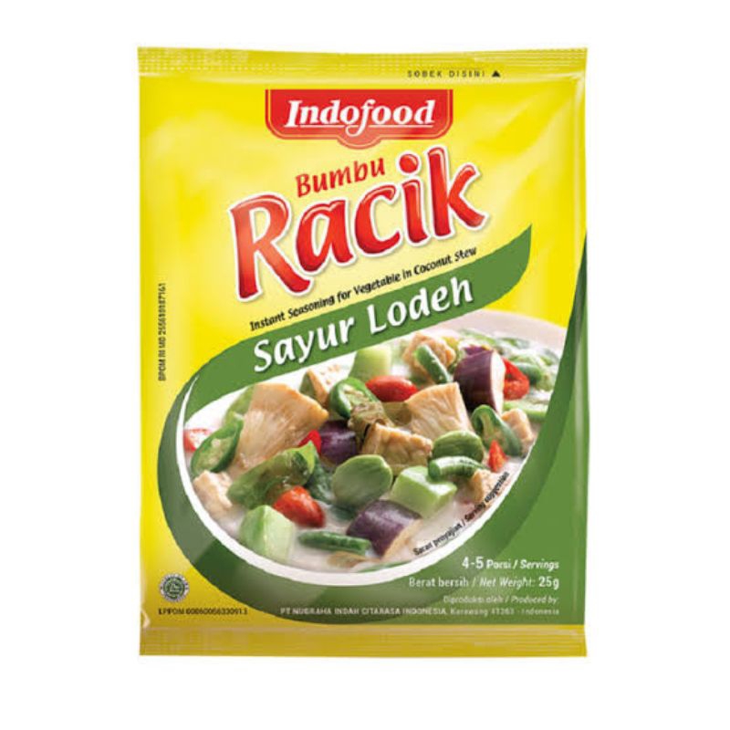 

Racik sayur lodeh 20gr