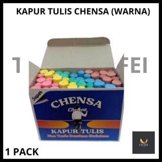

(1 PACK) KAPUR WARNA CHENSA/KAPUR TULIS/KAPUR MURAH/ KAPUR PAPAN TULIS/KAPUR TULIS PUTIH