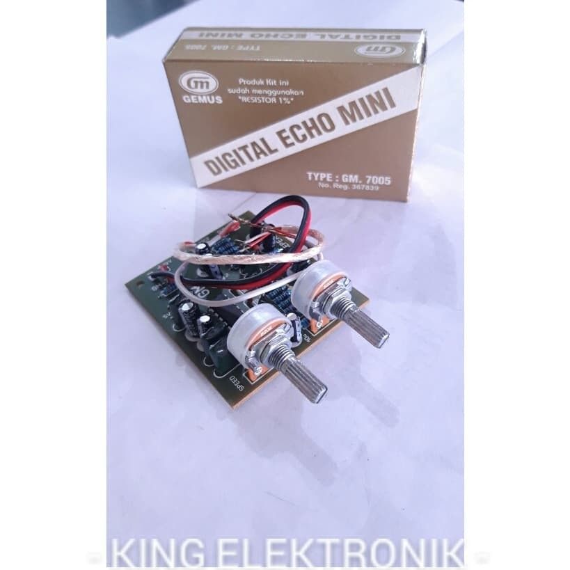 KIT RANGKAIAN DIGITAL ECHO MINI GM 7005