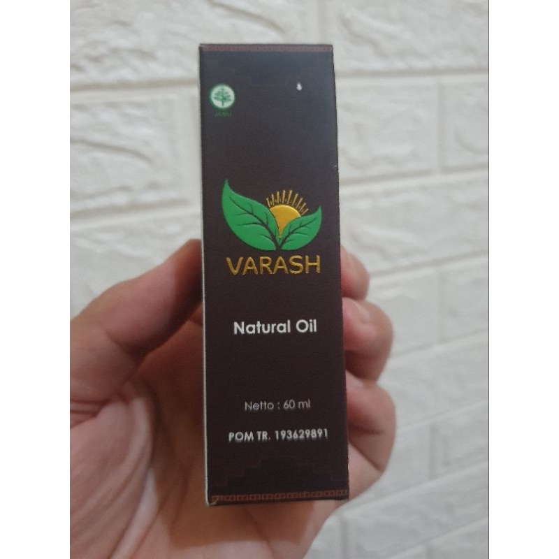 Minyak Varash Classic 100ml - Varash Natural 100ml - Varash Natural 60ml
