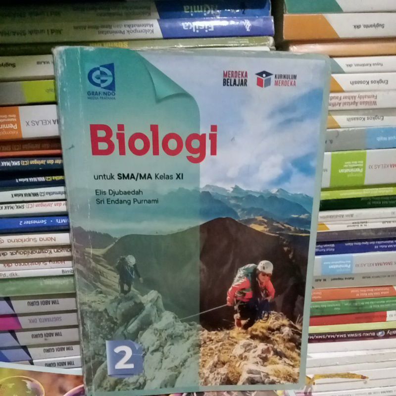 buku biologi untuk SMA kelas 11 kurikulum merdeka Grafindo