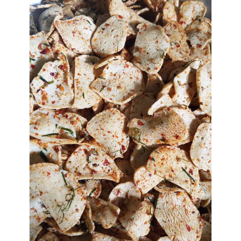 

basreng pedas daun jeruk 1 kg