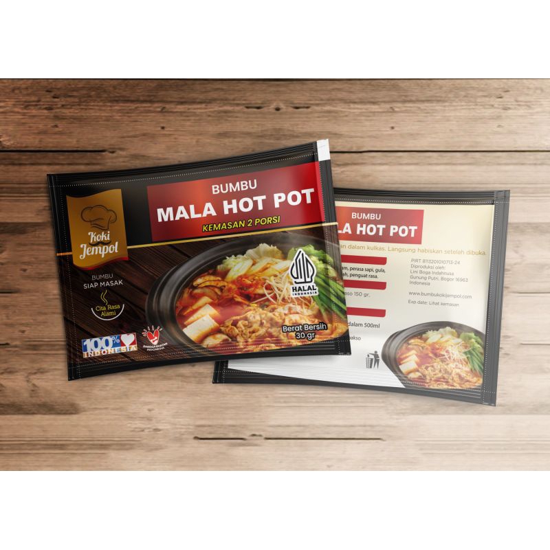 

Koki jempol Mala 2 Porsi Mala hotpot