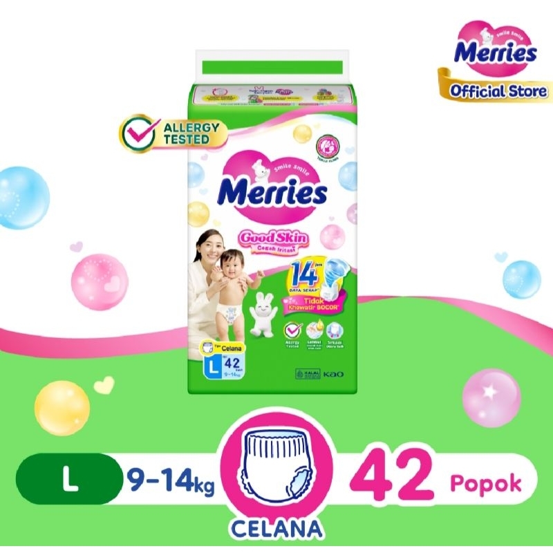 Merries ukuran L isi 42 // Merries L42