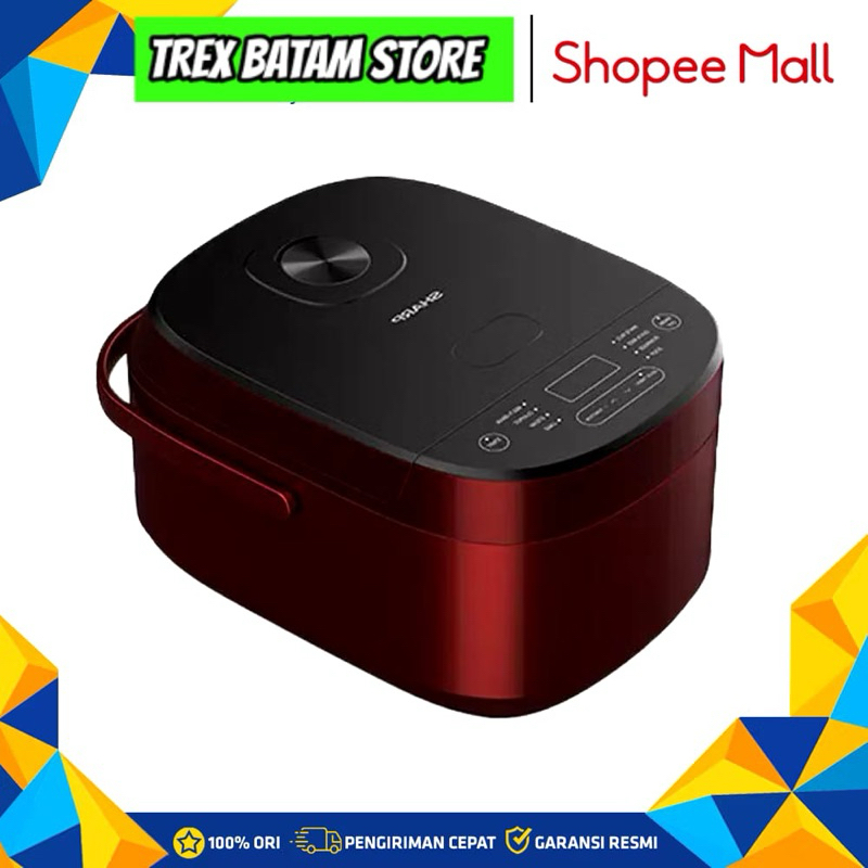 SHARP PENANAK NASI DIGITAL RICE COOKER RED  MAGIC COM STAINLESS POT [ BATAM ]