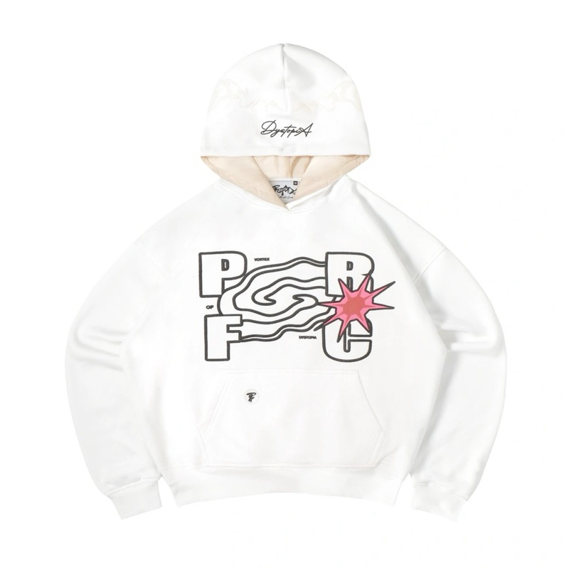 Preface Vortex of Dystopia Hoodie Broken White
