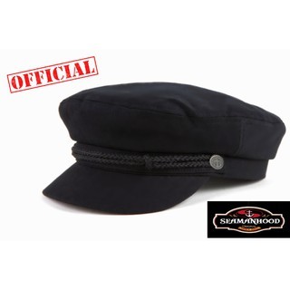 Original Topi Fisherman / Fiddler Cap/ Topi Kapten/ Topi Sailor/ Topi Pelaut / Beret Wool Black