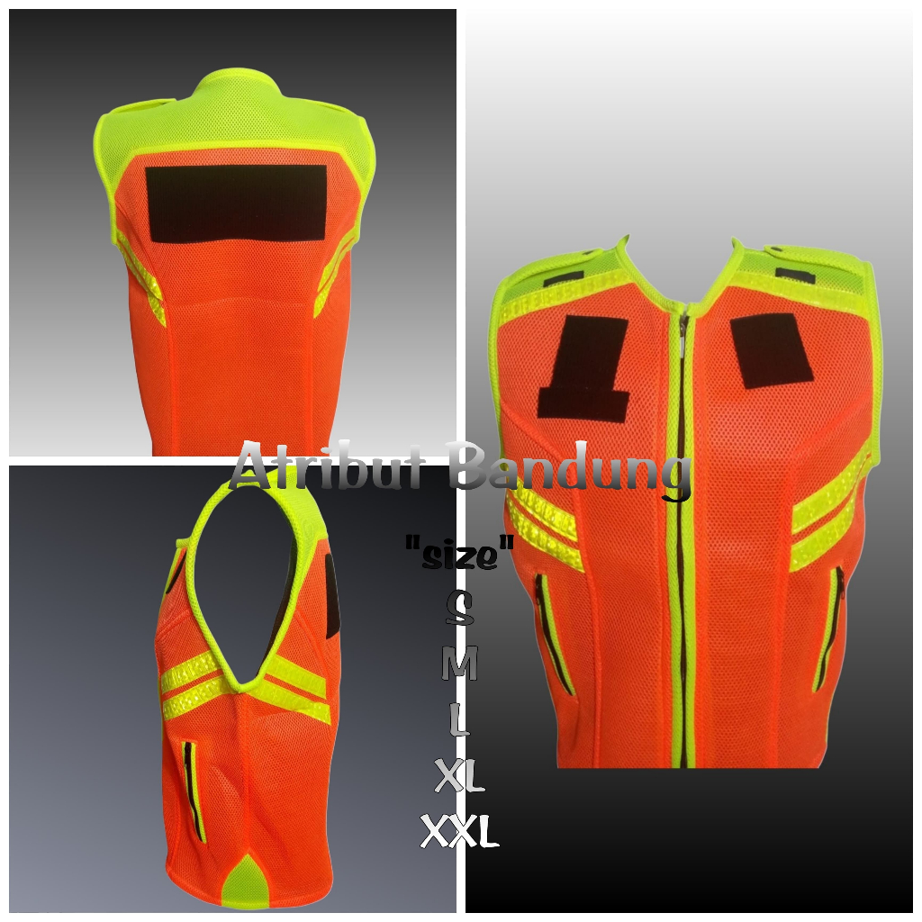 Rompi KAI/Satpam/Security/Patroli/Intansi/Lapangan