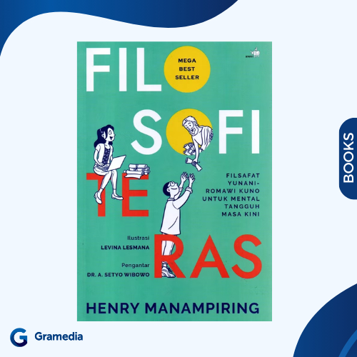 Gramedia Medan - FILOSOFI TERAS (NEW COVER)
