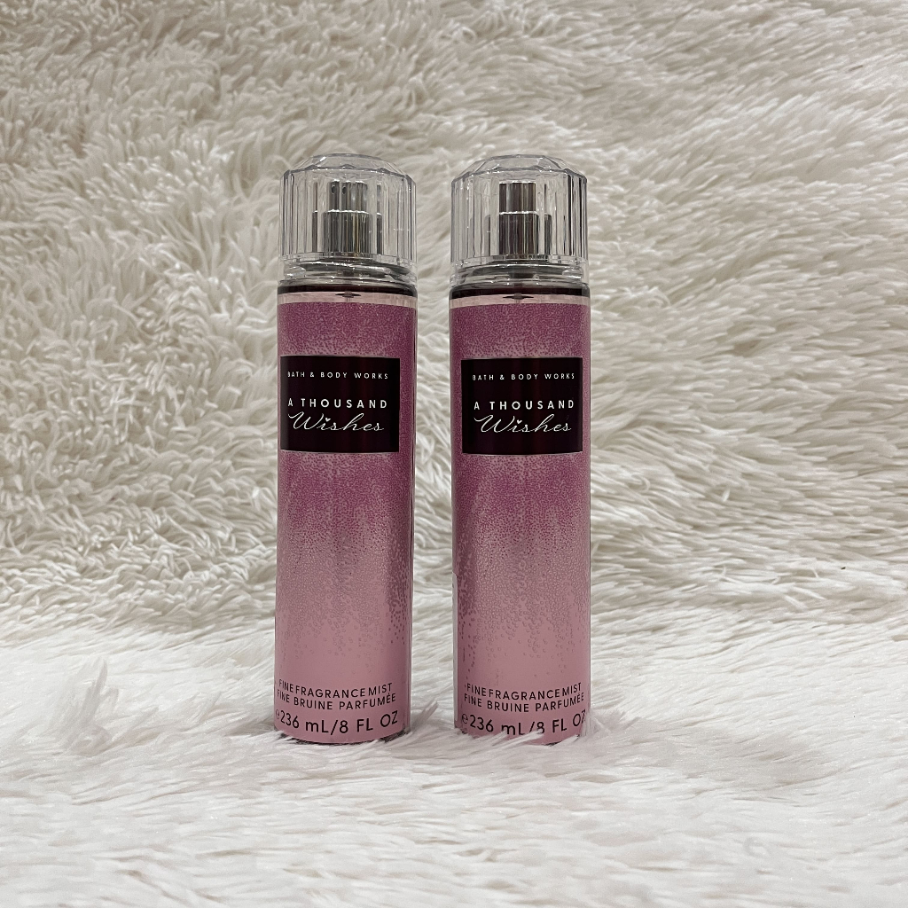 SALE BBW Bath and Body Works Body Mist Parfum Fragrance 236 ml A Thousand Wishes