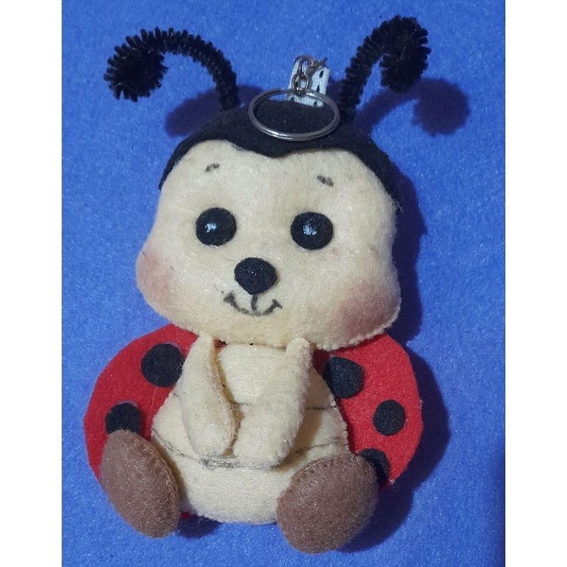 gantungan kunci boneka lucu/gantungan kunci boneka flanel/gantungan kunci