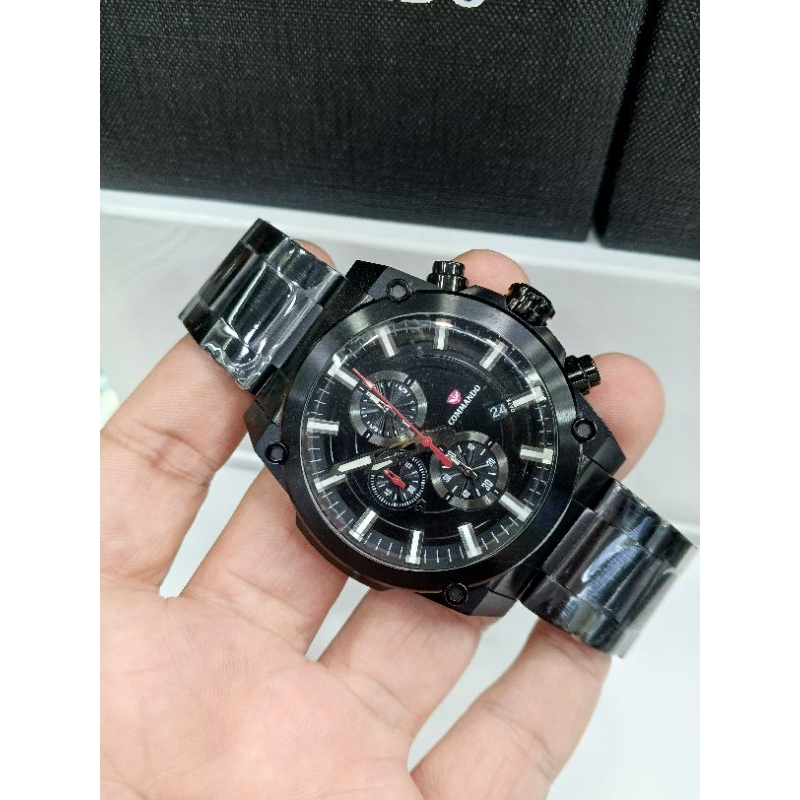 Commando CM7007G-3BDB#CM7007G-3BDB#Commando CM7007G#Jam tangan pria Commando CM7007G#Man watch Comma