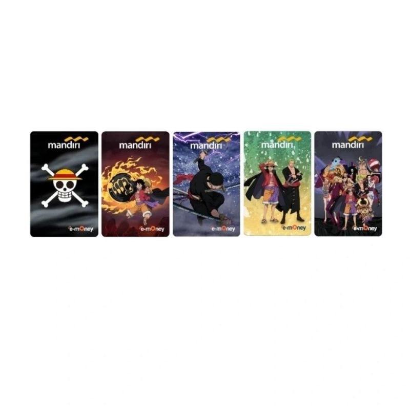 Kartu Mandiri E-Money One Piece Onigashima (Original)