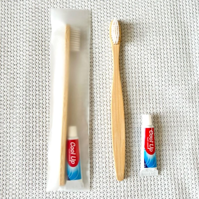 Sikat Gigi Hotel Bambu Cover Plastik | Aminitis Hotel