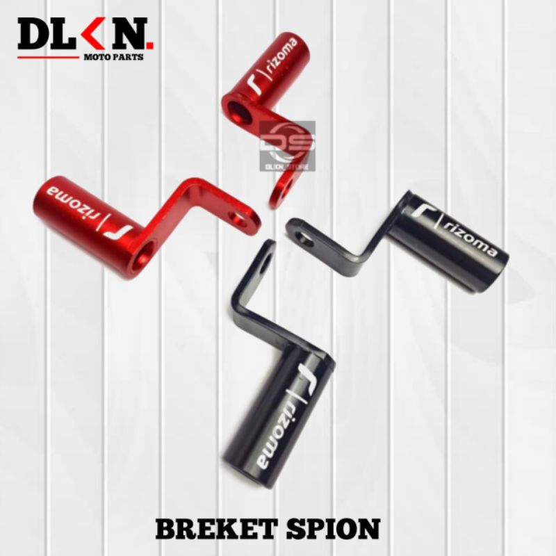 BREKET SPION HOLDER HP MOTOR / KAMERA GO PRO BAHAN FULL ALUMUNIUM BESI
