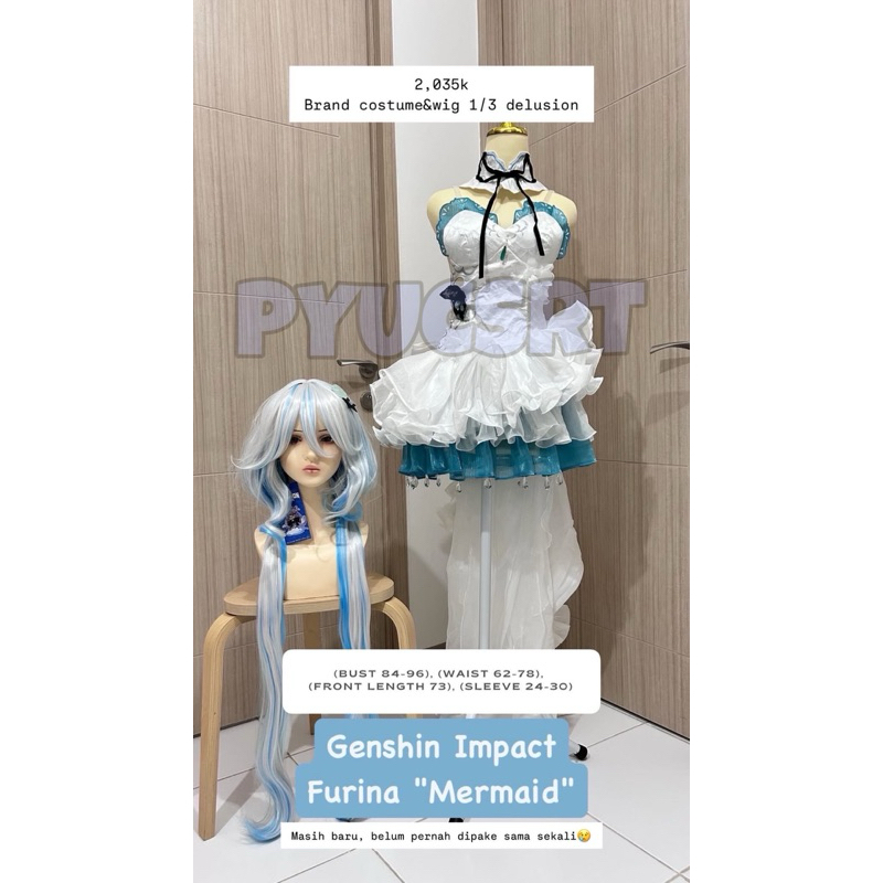 furina mermaid