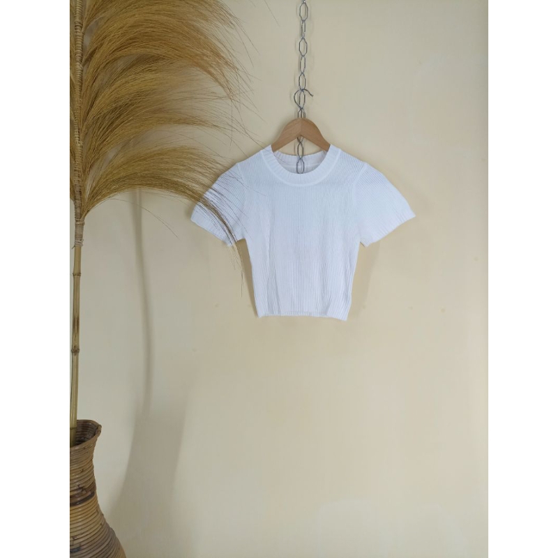 GRL CROP TOP KNITWEAR