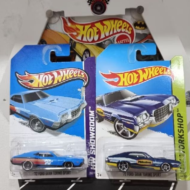 Hot wheels 72 Ford Gran Torino Sport 2 Pcs