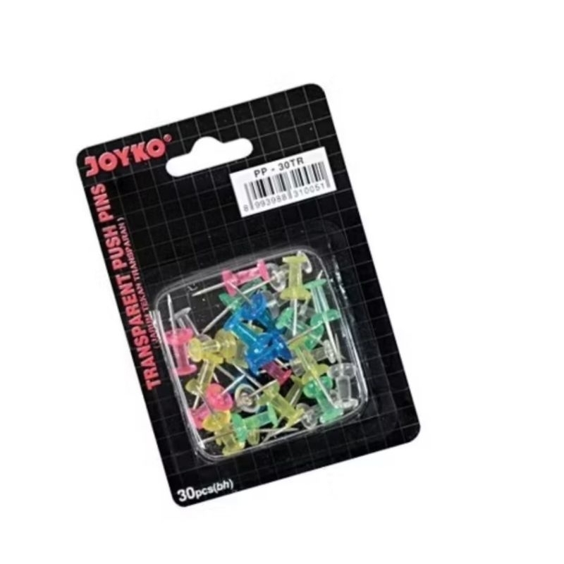 

push pin TR-30 JOYKO TRANSPARANT