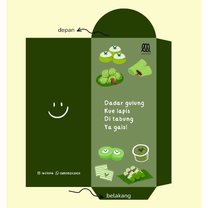 

Amplop Lebaran Pantun | Custom Tulisan