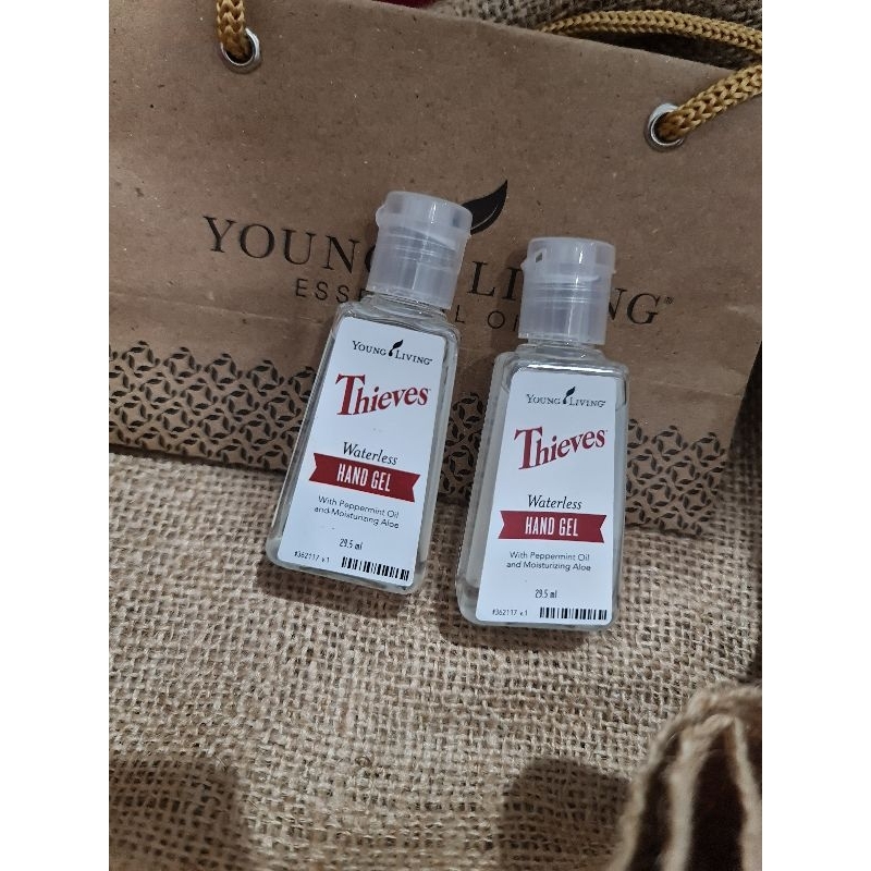 Thieves Hand Sanitizer gel anti kuman purify young living