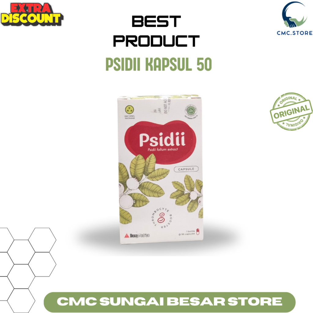 Psidii Kapsul isi 50 Kapsul