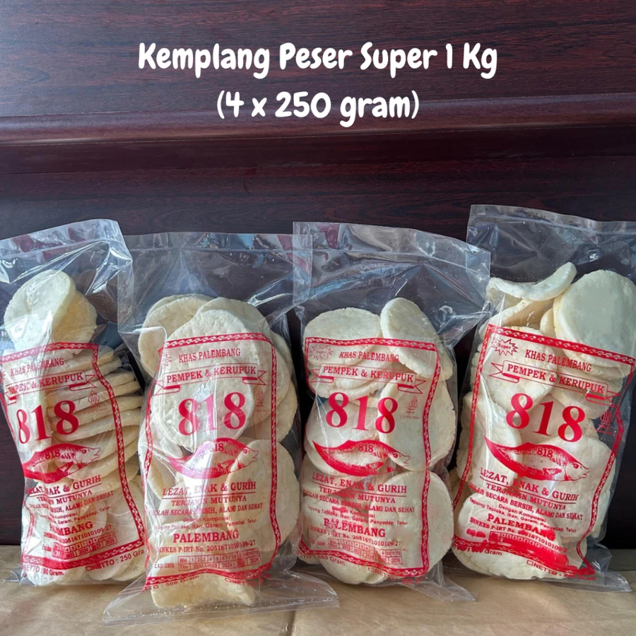 

PAKET 818 KEMPLANG PESER SUPER 1 KG (4 X 250 GR)