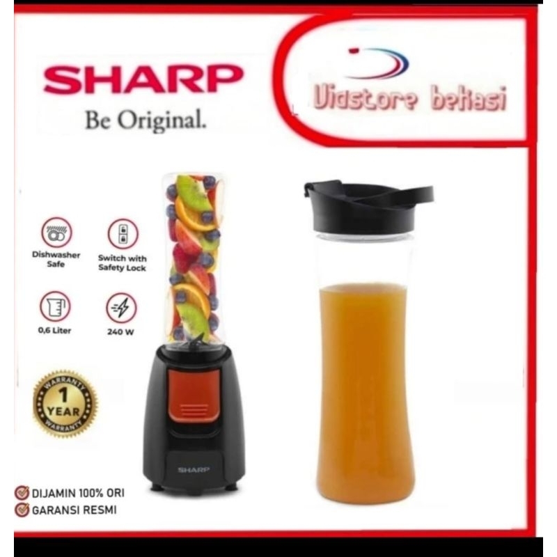 SHARP Blender portabel EM-P01 personal blender sharp 0,6L/SHARP EMP01 blender personal 240w