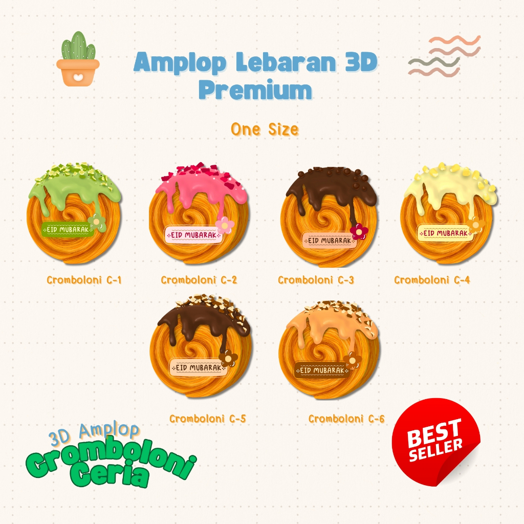 

(Satuan) Amplop Lebaran 3D Murah – Unik & Menggemaskan!